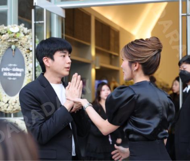 พิธีสวดอภิธรรม คุณแม่ เพ็กแฮ สันตินธรกุล