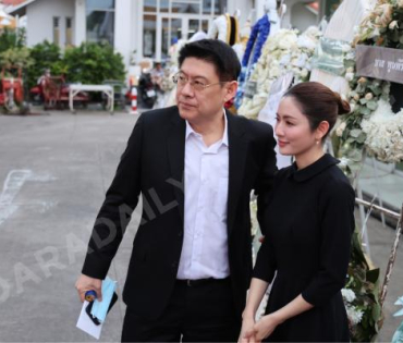 พิธีสวดอภิธรรม คุณแม่ เพ็กแฮ สันตินธรกุล