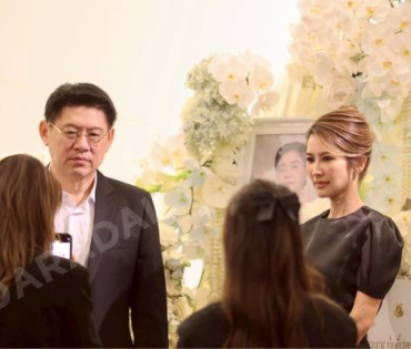 พิธีสวดอภิธรรม คุณแม่ เพ็กแฮ สันตินธรกุล