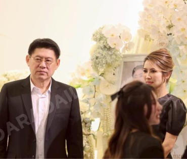 พิธีสวดอภิธรรม คุณแม่ เพ็กแฮ สันตินธรกุล