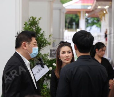พิธีสวดอภิธรรม "คุณแม่งามทิพย์ ฉัตรบริรักษ์" คืนที่สาม