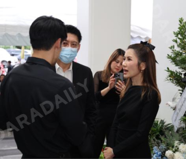 พิธีสวดอภิธรรม "คุณแม่งามทิพย์ ฉัตรบริรักษ์" คืนที่สาม