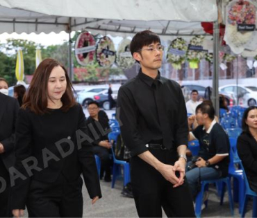 พิธีสวดอภิธรรม "คุณแม่งามทิพย์ ฉัตรบริรักษ์" คืนที่สาม