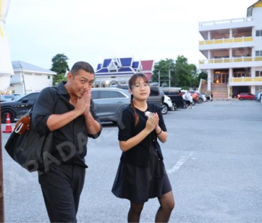 พิธีสวดอภิธรรม "คุณแม่งามทิพย์ ฉัตรบริรักษ์" คืนที่สาม