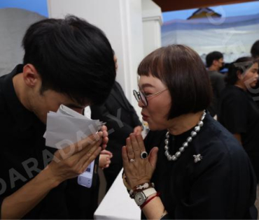 พิธีสวดอภิธรรม "คุณแม่งามทิพย์ ฉัตรบริรักษ์" คืนที่สาม