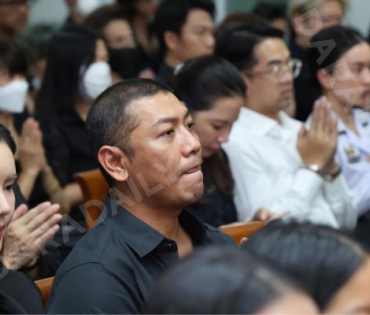 พิธีสวดอภิธรรม "คุณแม่งามทิพย์ ฉัตรบริรักษ์" คืนที่สาม