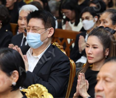 พิธีสวดอภิธรรม "คุณแม่งามทิพย์ ฉัตรบริรักษ์" คืนที่สาม
