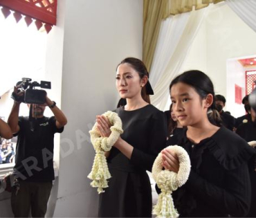 พิธีฌาปนกิจ คุณแม่เพ็กแฮม สันตินธรกุล (คุณแม่นนกุล)