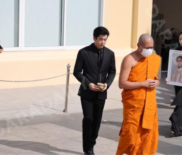 พิธีฌาปนกิจ คุณแม่เพ็กแฮม สันตินธรกุล (คุณแม่นนกุล)