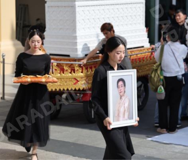 พิธีฌาปนกิจ คุณแม่เพ็กแฮม สันตินธรกุล (คุณแม่นนกุล)