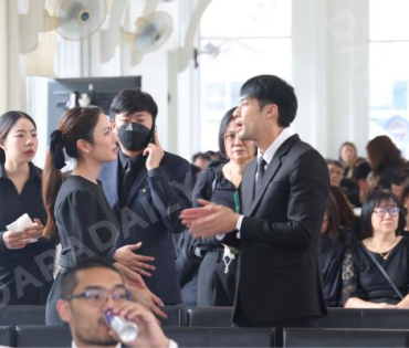 พิธีฌาปนกิจ คุณแม่เพ็กแฮม สันตินธรกุล (คุณแม่นนกุล)
