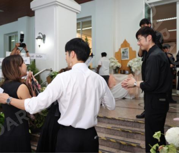 พิธีสวดอภิธรรม "คุณแม่งามทิพย์ ฉัตรบริรักษ์" คืนที่ห้า