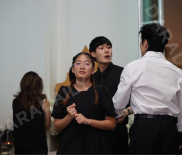 พิธีสวดอภิธรรม "คุณแม่งามทิพย์ ฉัตรบริรักษ์" คืนที่ห้า