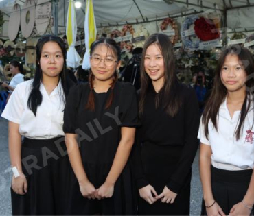 พิธีสวดอภิธรรม "คุณแม่งามทิพย์ ฉัตรบริรักษ์" คืนที่ห้า