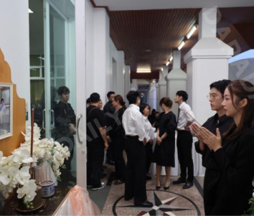 พิธีสวดอภิธรรม "คุณแม่งามทิพย์ ฉัตรบริรักษ์" คืนที่ห้า