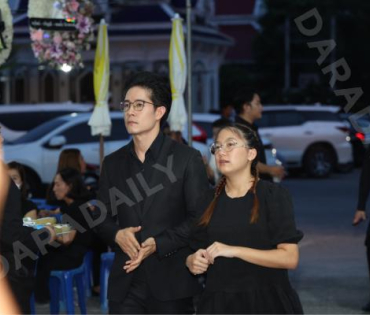 พิธีสวดอภิธรรม "คุณแม่งามทิพย์ ฉัตรบริรักษ์" คืนที่ห้า