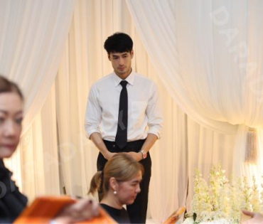 พิธีสวดอภิธรรม "คุณแม่งามทิพย์ ฉัตรบริรักษ์" คืนที่ห้า