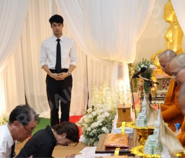 พิธีสวดอภิธรรม "คุณแม่งามทิพย์ ฉัตรบริรักษ์" คืนที่ห้า