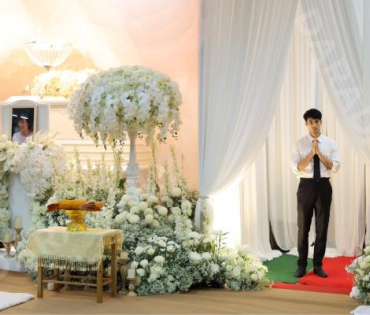 พิธีสวดอภิธรรม "คุณแม่งามทิพย์ ฉัตรบริรักษ์" คืนที่ห้า