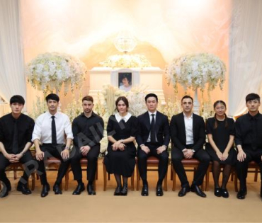 พิธีสวดอภิธรรม "คุณแม่งามทิพย์ ฉัตรบริรักษ์" คืนที่ห้า