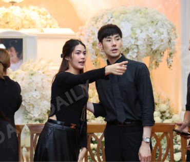 พิธีสวดอภิธรรม "คุณแม่งามทิพย์ ฉัตรบริรักษ์" คืนที่ห้า