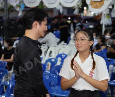 พิธีสวดอภิธรรม "คุณแม่งามทิพย์ ฉัตรบริรักษ์" คืนที่หก