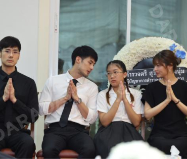 พิธีสวดอภิธรรม "คุณแม่งามทิพย์ ฉัตรบริรักษ์" คืนที่หก
