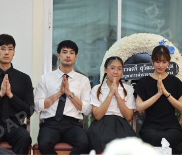 พิธีสวดอภิธรรม "คุณแม่งามทิพย์ ฉัตรบริรักษ์" คืนที่หก