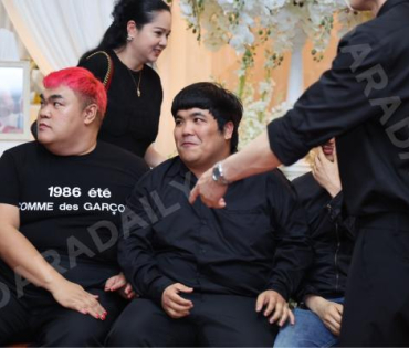 พิธีสวดอภิธรรม "คุณแม่งามทิพย์ ฉัตรบริรักษ์" คืนที่หก