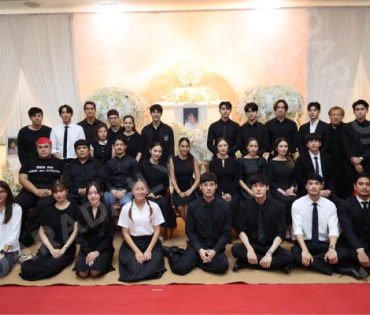 พิธีสวดอภิธรรม "คุณแม่งามทิพย์ ฉัตรบริรักษ์" คืนที่หก