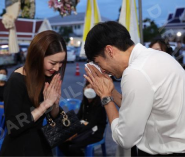 พิธีสวดอภิธรรม "คุณแม่งามทิพย์ ฉัตรบริรักษ์" คืนที่หก
