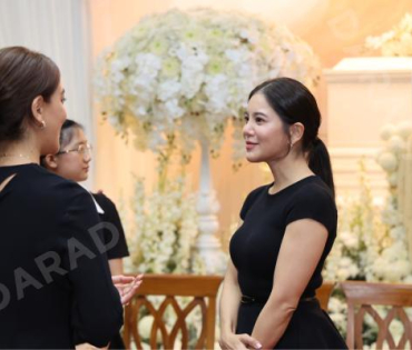 พิธีสวดอภิธรรม "คุณแม่งามทิพย์ ฉัตรบริรักษ์" คืนที่เจ็ด