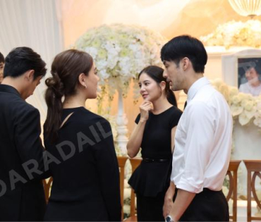พิธีสวดอภิธรรม "คุณแม่งามทิพย์ ฉัตรบริรักษ์" คืนที่เจ็ด