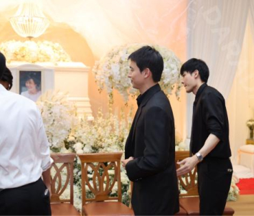 พิธีสวดอภิธรรม "คุณแม่งามทิพย์ ฉัตรบริรักษ์" คืนที่เจ็ด