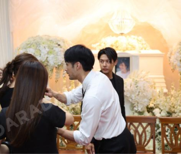 พิธีสวดอภิธรรม "คุณแม่งามทิพย์ ฉัตรบริรักษ์" คืนที่เจ็ด
