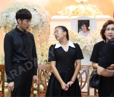 พิธีสวดอภิธรรม "คุณแม่งามทิพย์ ฉัตรบริรักษ์" คืนที่เจ็ด