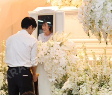 พิธีสวดอภิธรรม "คุณแม่งามทิพย์ ฉัตรบริรักษ์" คืนที่เจ็ด