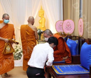 พิธีสวดอภิธรรม "คุณแม่งามทิพย์ ฉัตรบริรักษ์" คืนที่เจ็ด