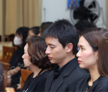 พิธีสวดอภิธรรม "คุณแม่งามทิพย์ ฉัตรบริรักษ์" คืนที่เจ็ด