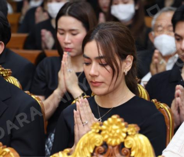 พิธีสวดอภิธรรม "คุณแม่งามทิพย์ ฉัตรบริรักษ์" คืนที่เจ็ด