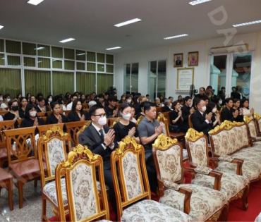 พิธีสวดอภิธรรม "คุณแม่งามทิพย์ ฉัตรบริรักษ์" คืนที่เจ็ด