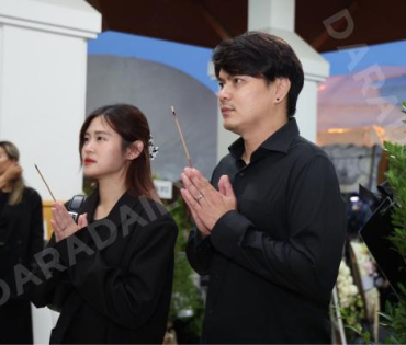พิธีสวดอภิธรรม "คุณแม่งามทิพย์ ฉัตรบริรักษ์" คืนที่เจ็ด