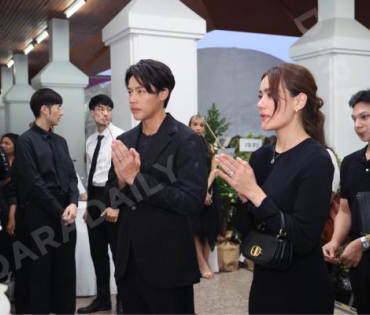 พิธีสวดอภิธรรม "คุณแม่งามทิพย์ ฉัตรบริรักษ์" คืนที่เจ็ด