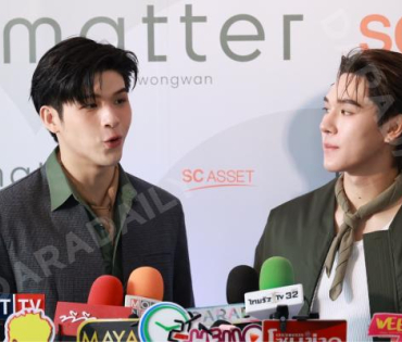 งานแถลงข่าวเปิดตัว "แมทเทอร์ งามวงศ์วาน" พร้อม 2 นักแสดง "สกาย วงศ์รวี,นานิ หิรัญกฤษฎี" 