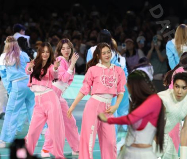 บรรยากาศงาน "Girls Cup Presented by มาม่า"