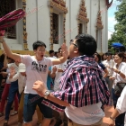 ภาพบรรยากาศ งานอุปสมบท พระคริส พระตูมตาม