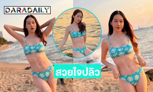 อื้อหือนางฟ้าชัด ๆ! นางแบบดังฟาดทูพีชอวดหุ่นเป๊ะปังสวยใจปลิว