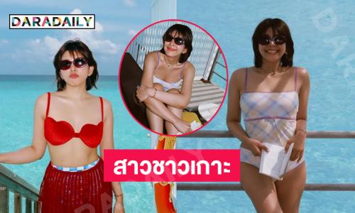 นางเอกดังนุ่งสั้นโชว์ความสดใสจนแฟนหนุ่มทนไม่ได้แล้ว 