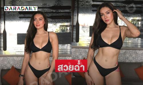 สวยฉ่ำ! นางแบบดังฟาดทูพีชจัดเต็มกระแทกตามาก