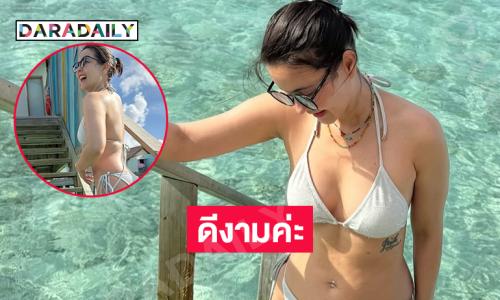 ดาราซุปเปอร์มัม เสิร์ฟแรงทูพีชสุดจึ้งตะลึงไปทั้งหาด